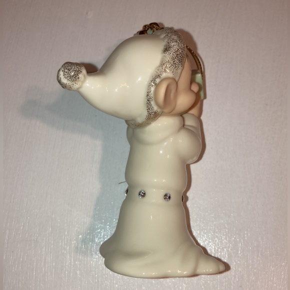 LENOX DOPEY’S HOLIDAY SURPRISE CHRISTMAS ORNAMENT NEW W/ CERT. OF AUTHENTICITY - Picture 4 of 12